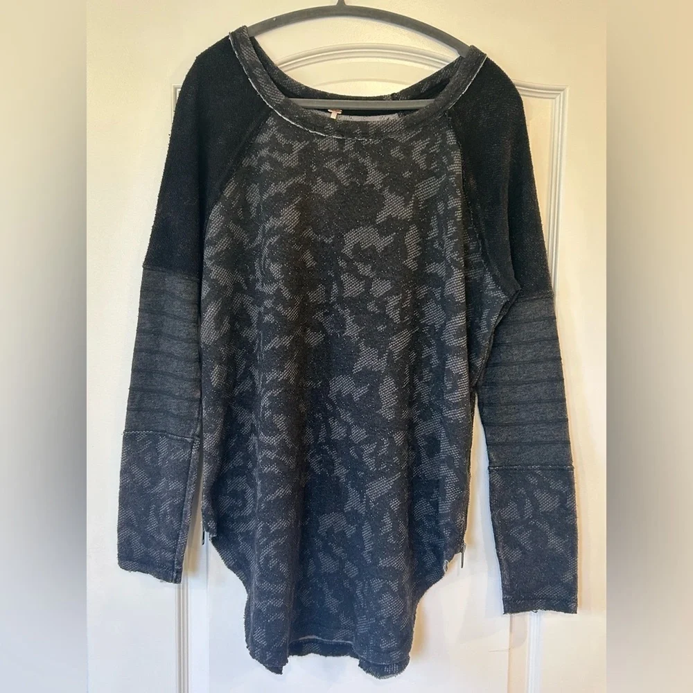 Free People Bed of Roses Charcoal